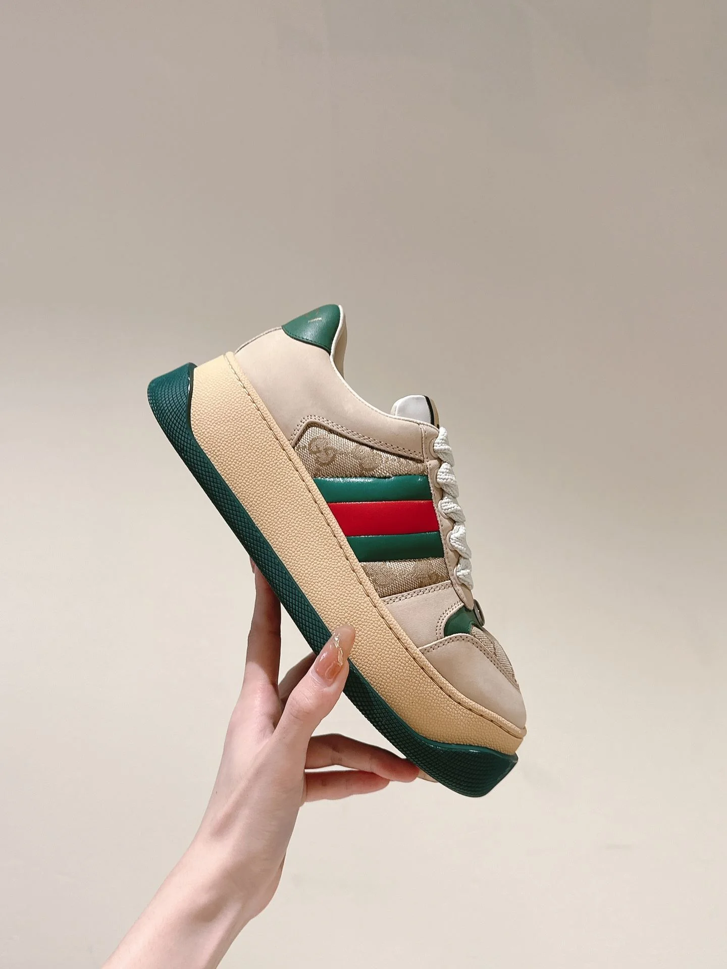 Gucci Screener Shoes WrinkleFree 24338