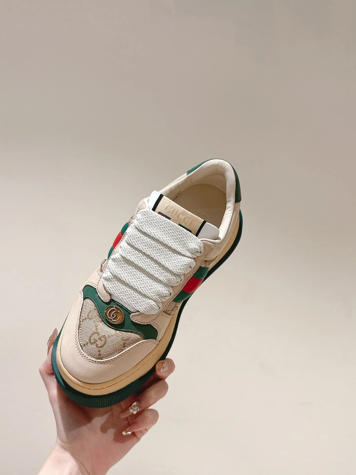 Gucci Screener Shoes WrinkleFree 24338