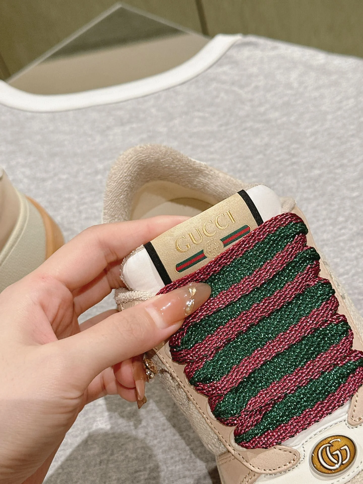 Supportive Gucci Screener Shoes 24330