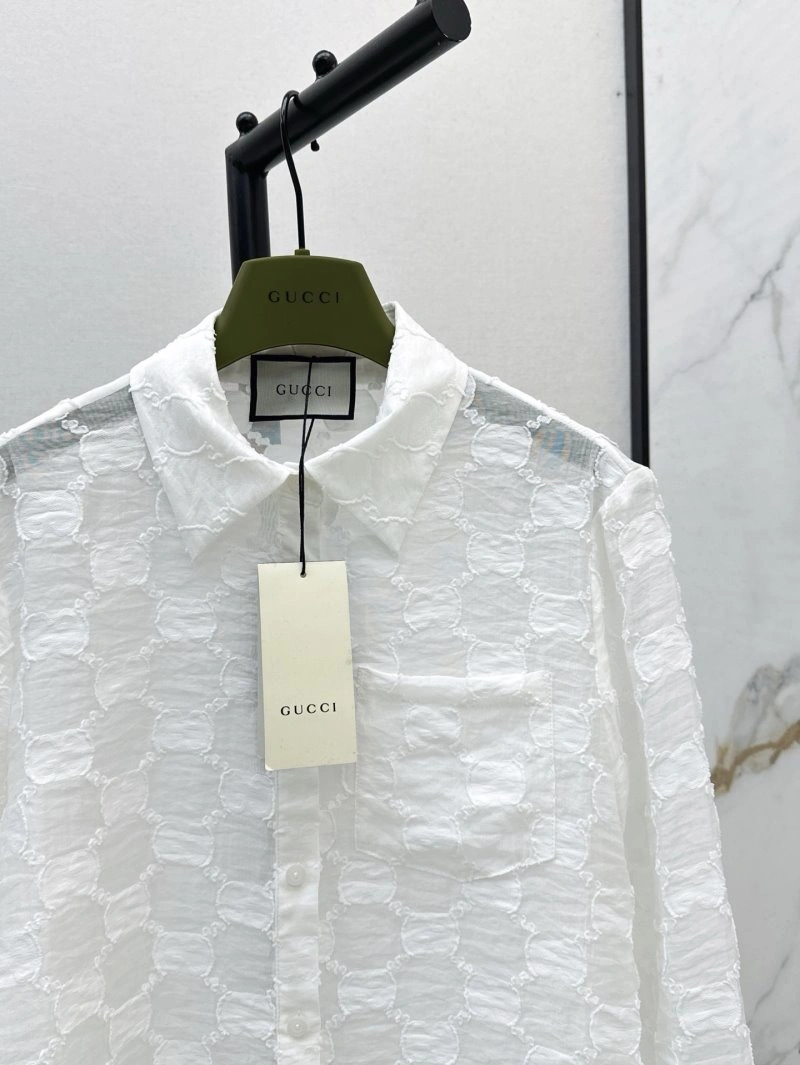 Gucci Shirts SmoothTexture 124438