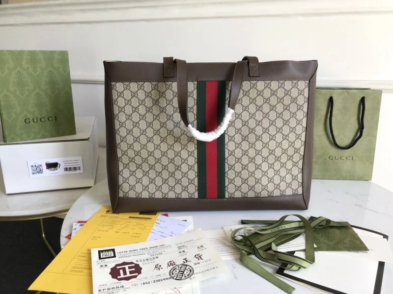 Gucci Shopping Bags SmoothTexture 77629