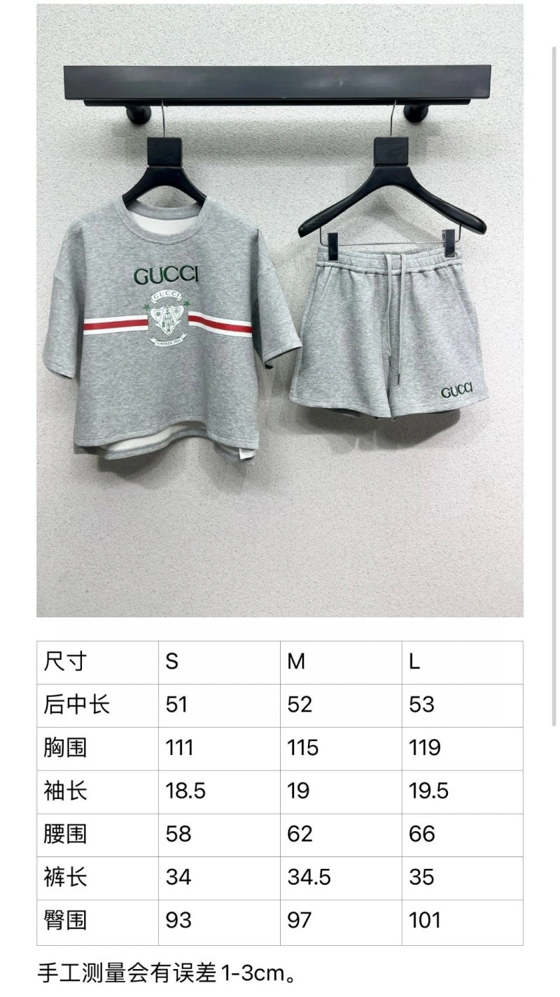 Reliable Gucci Short Suits 124925