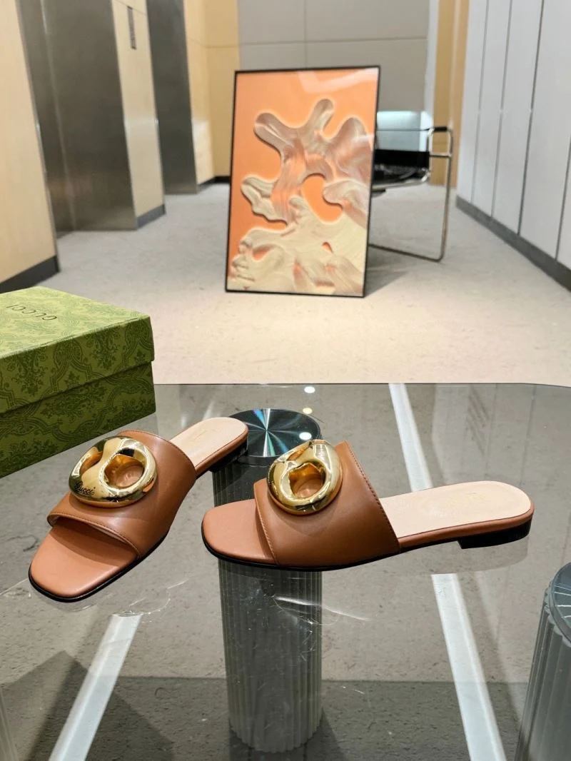 Compact Gucci Slippers 24989