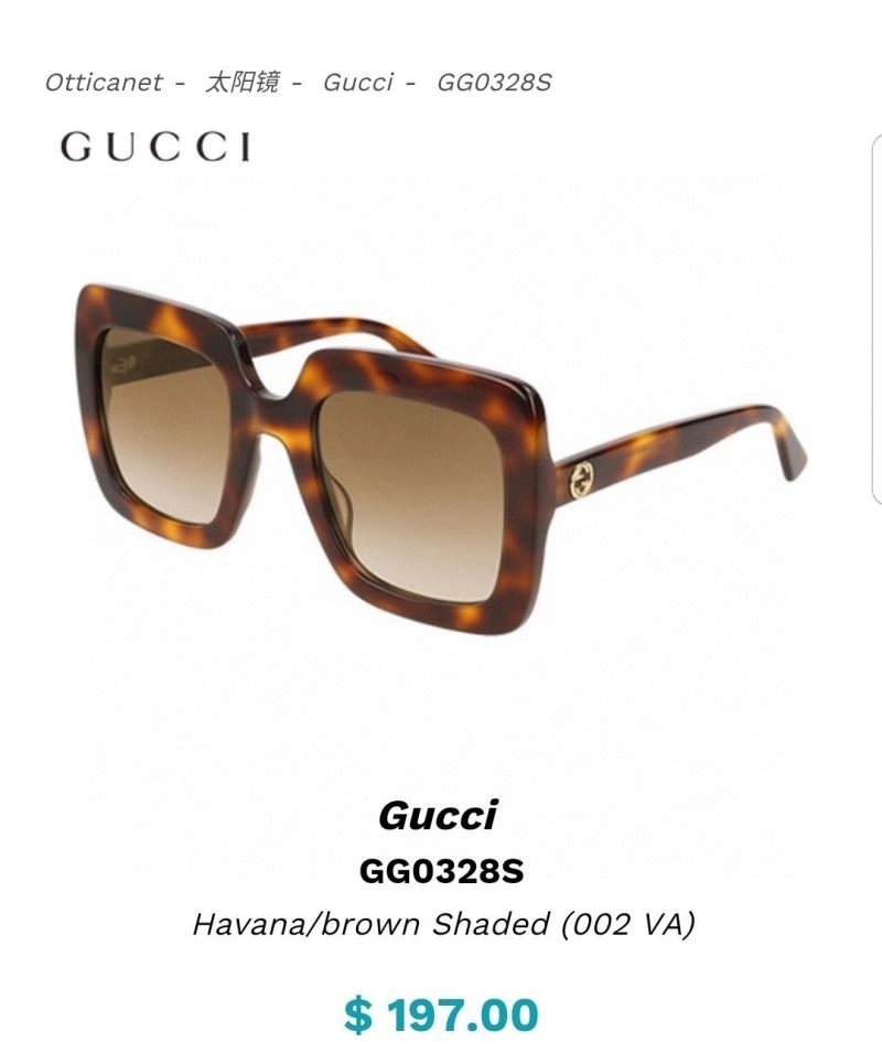 Gucci Sunglasses Sustainable 279993