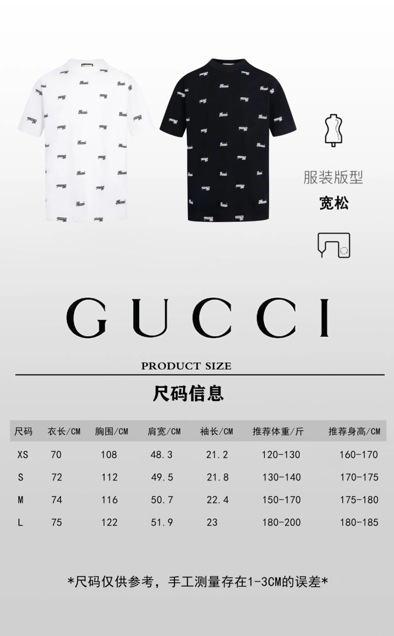 Gucci T-Shirts WrinkleFree 128510