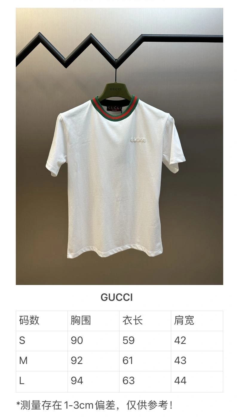 Gucci T-Shirts OdorResistant 128354