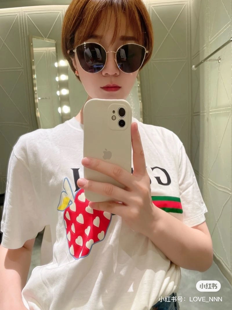 Gucci T-Shirts Breathable 128245