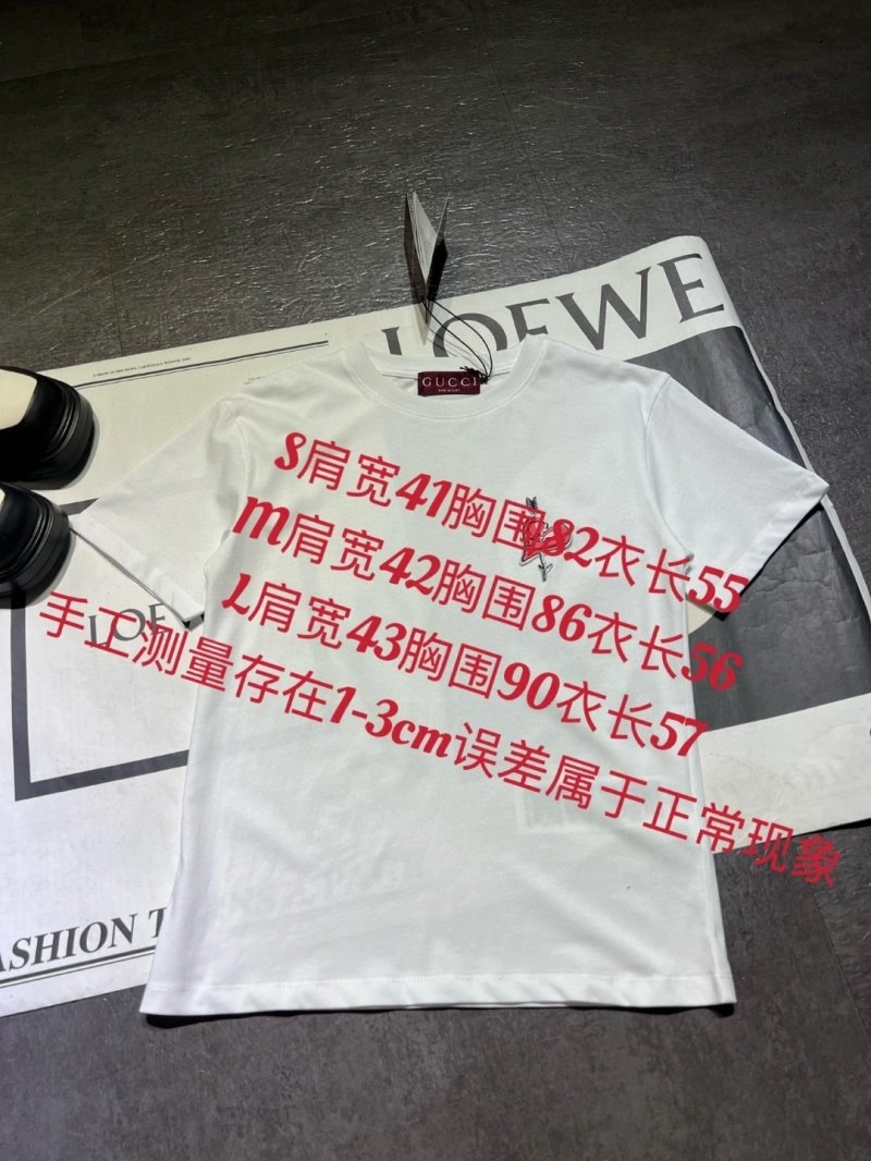 Gucci T-Shirts Breathable 124586