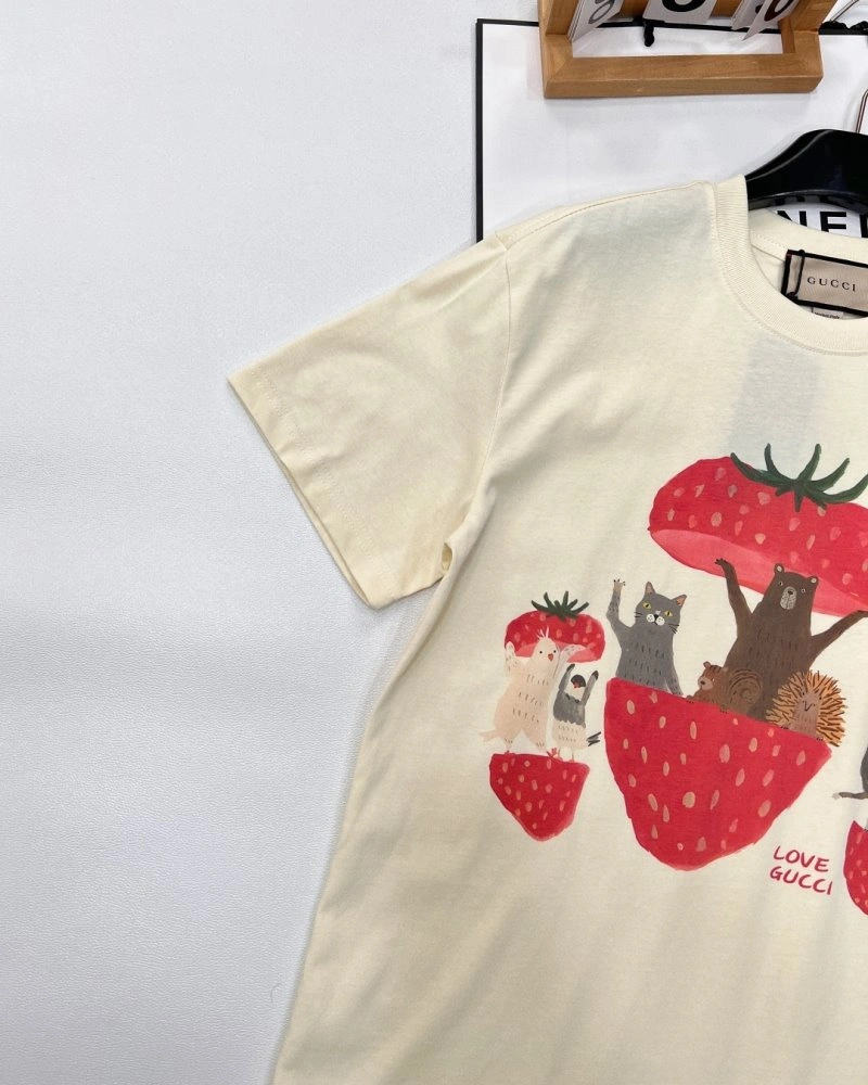 Gucci T-Shirts Stretchable 124256