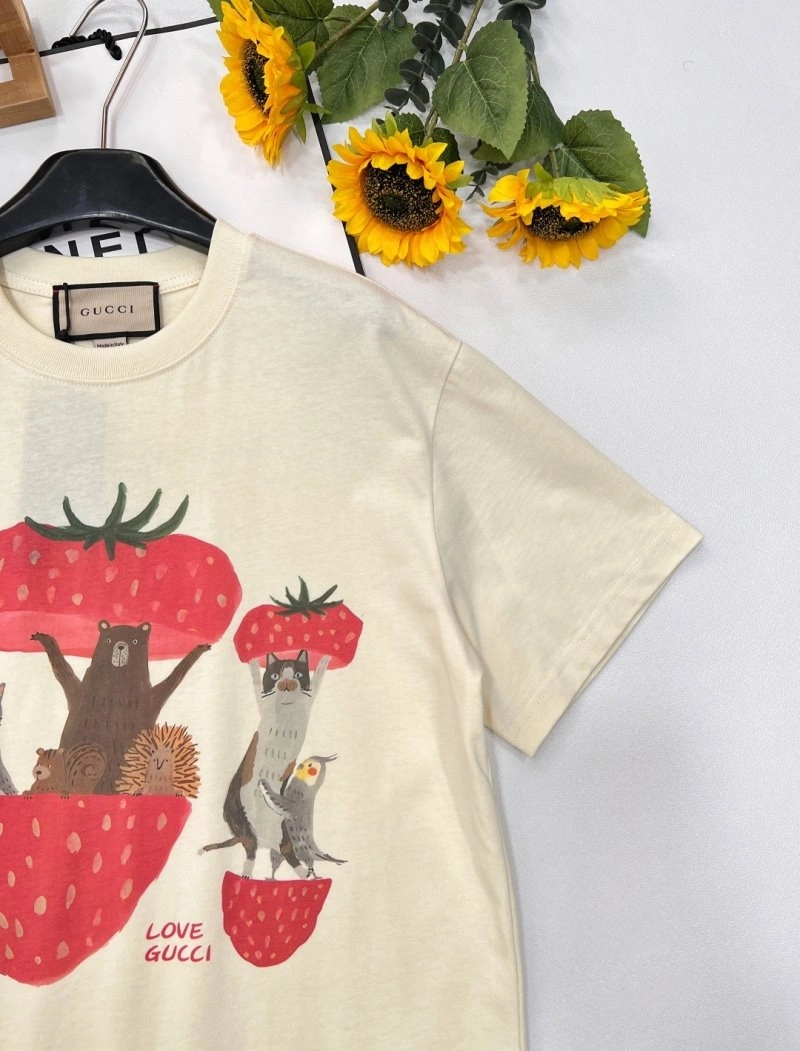 Gucci T-Shirts Stretchable 124256