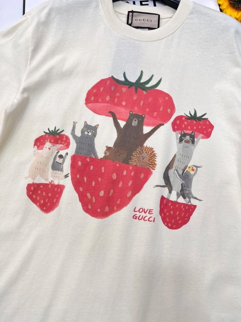 Gucci T-Shirts Stretchable 124256