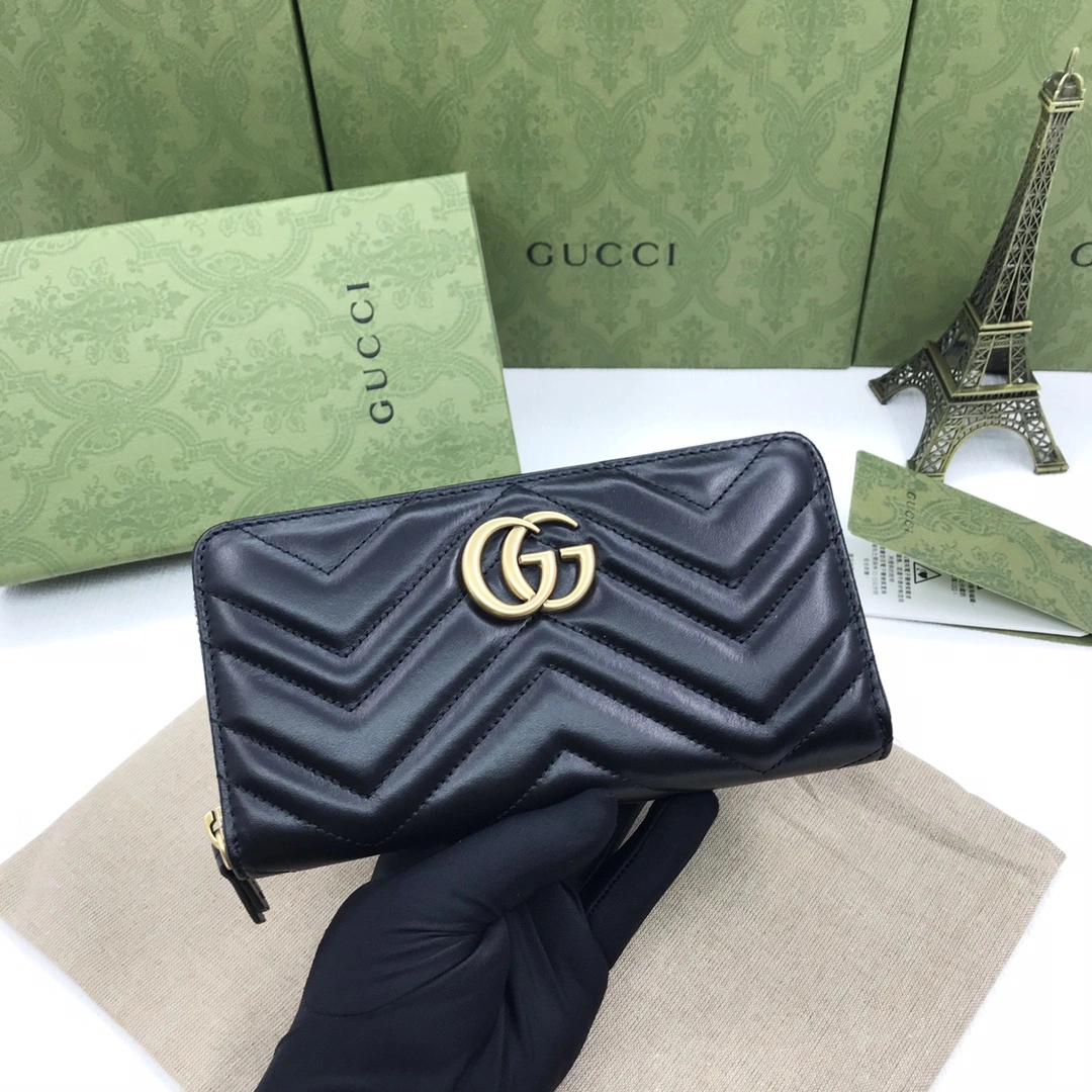 Gucci Wallets Purse ZipUp 56875
