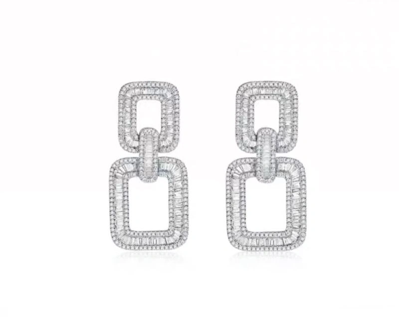 Harry Winston Earrings Unisex 213456