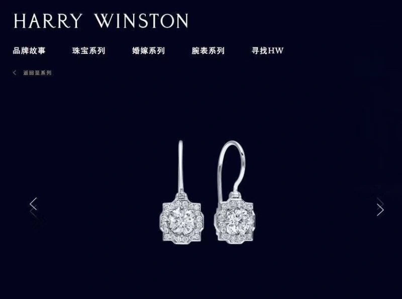 TechFriendly Harry Winston Earrings 212941