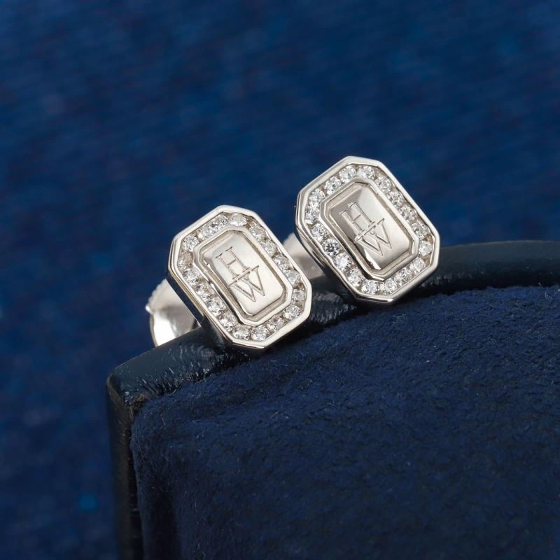 Harry Winston Earrings Durable 212597