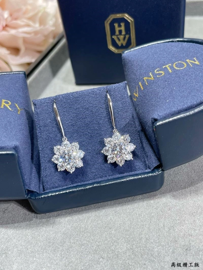 Breathable Harry Winston Earrings 210625