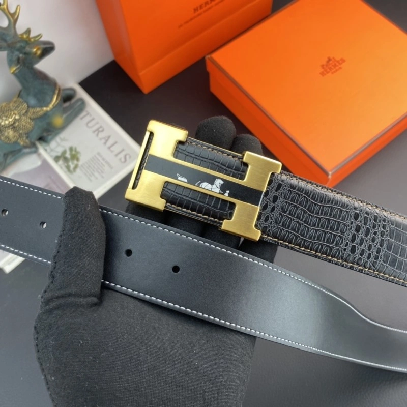 Bright Hermes Belts 295562