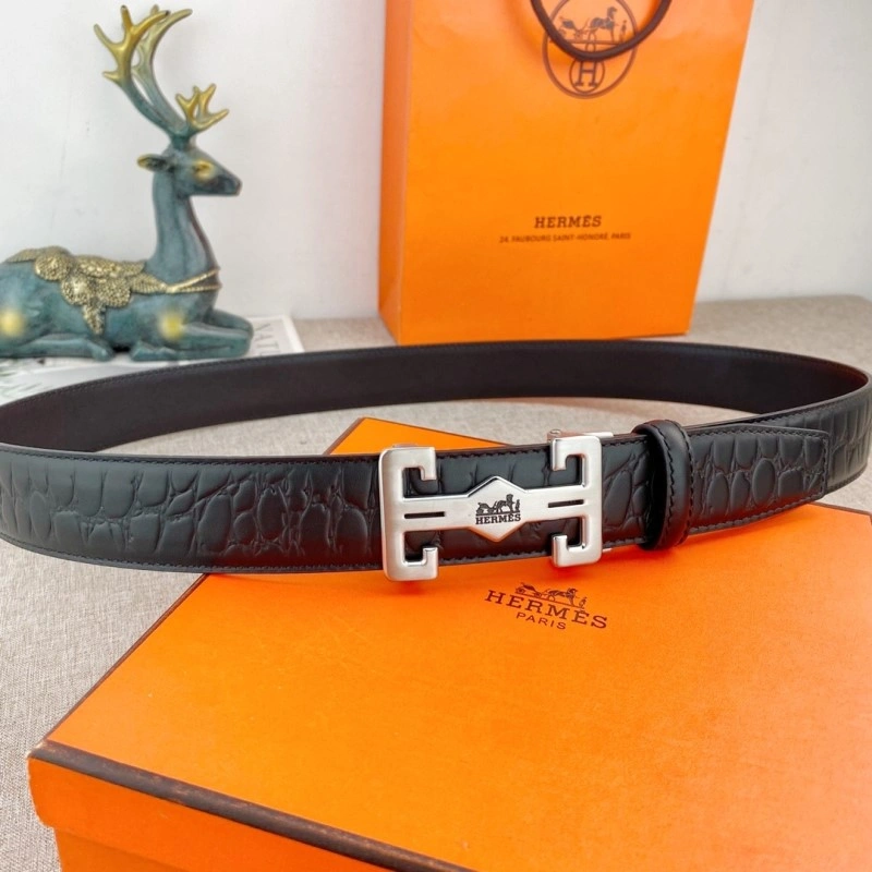 Bright Hermes Belts 295486