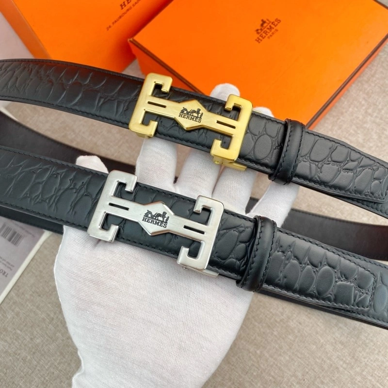 Bright Hermes Belts 295486