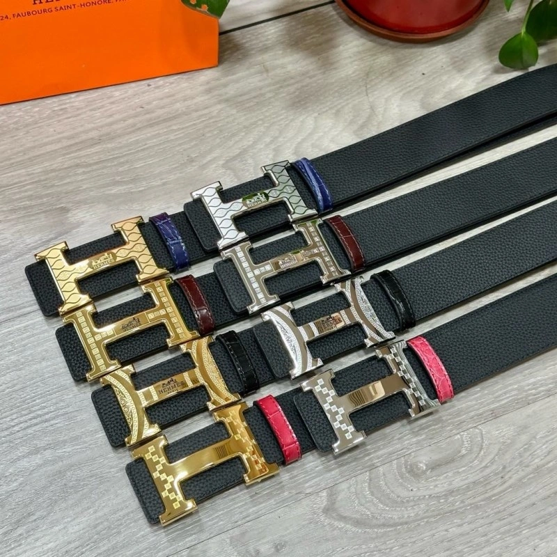 Bright Hermes Belts 295221