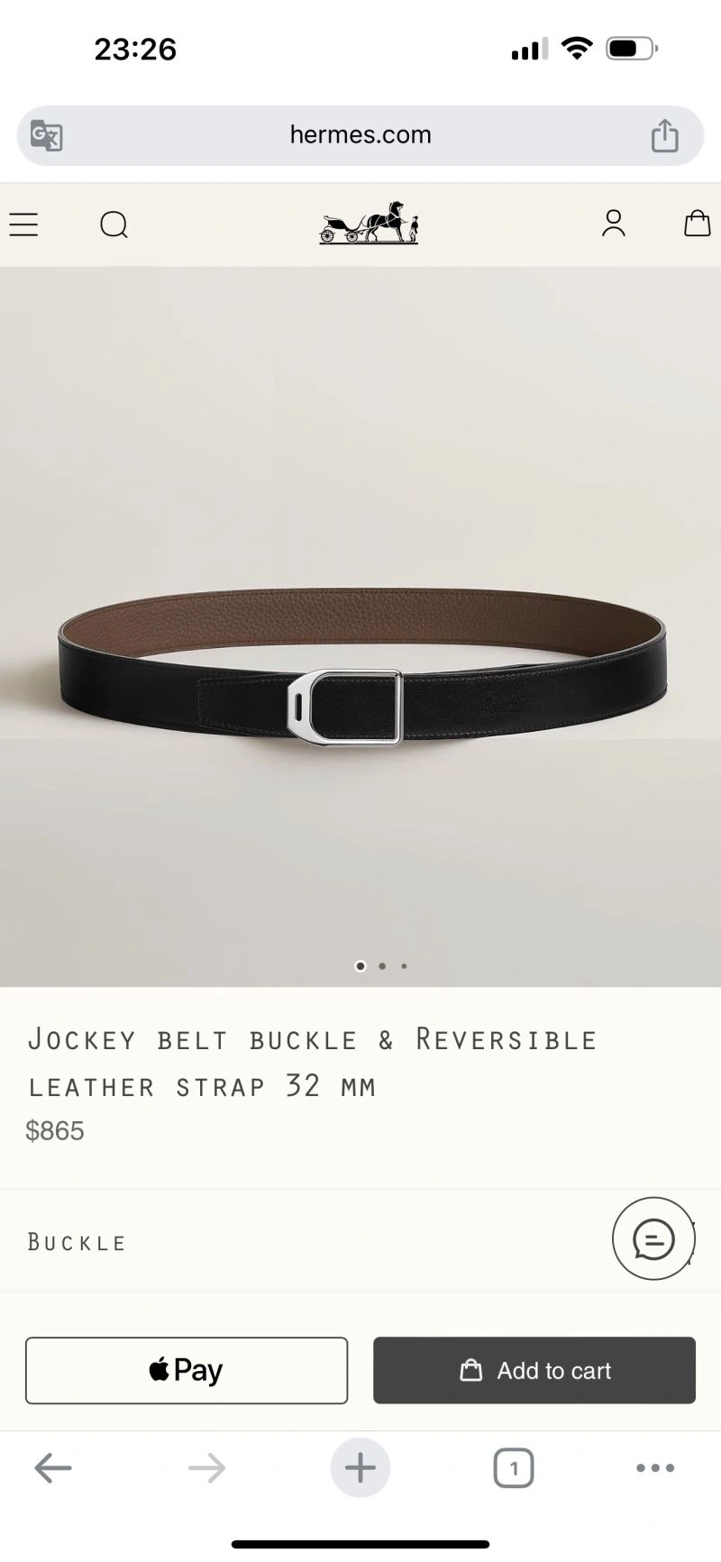 QuickDry Hermes Belts 296488