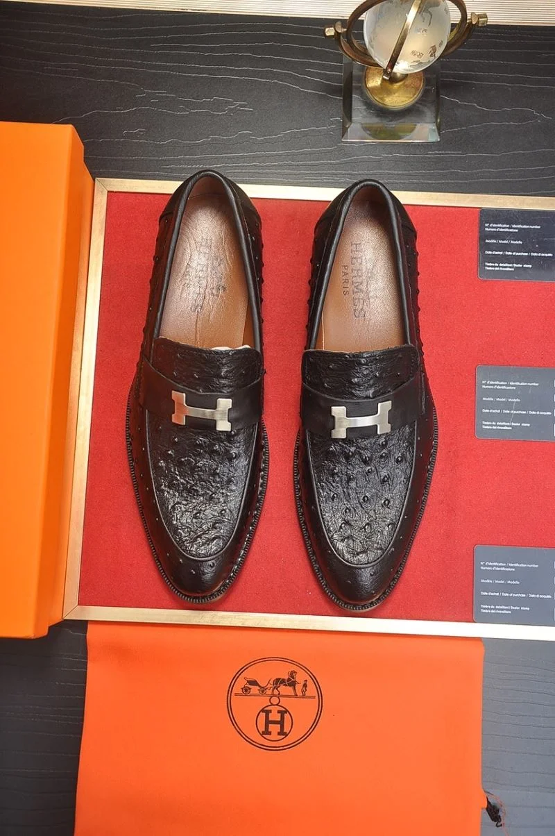 Soft Hermes Business Shoes 28018