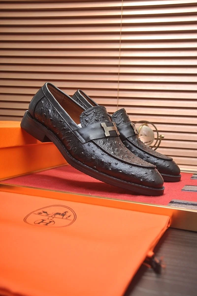 Soft Hermes Business Shoes 28018