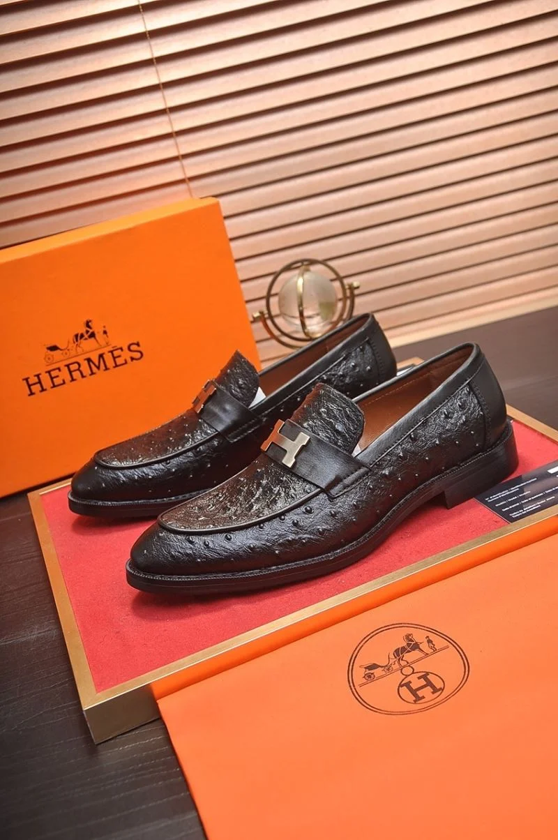 Soft Hermes Business Shoes 28018