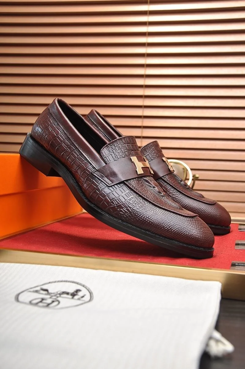 SmoothTexture Hermes Business Shoes 28013