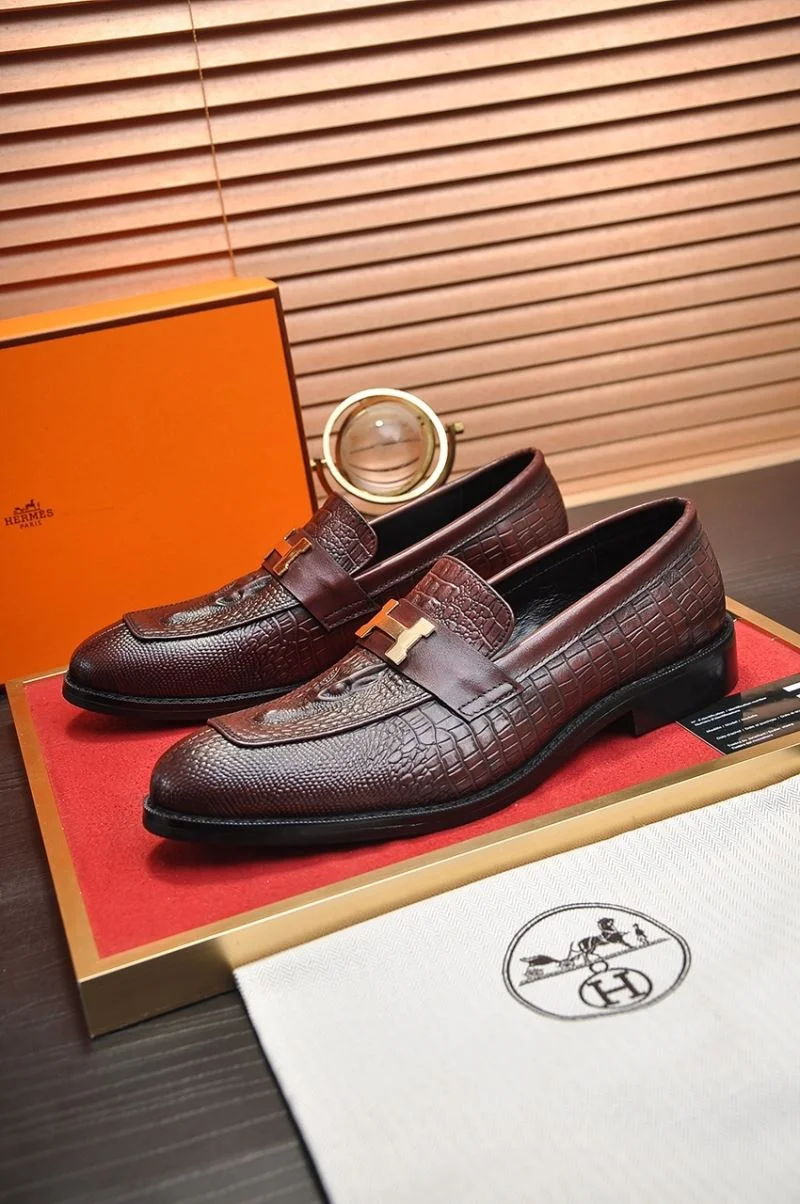 SmoothTexture Hermes Business Shoes 28013