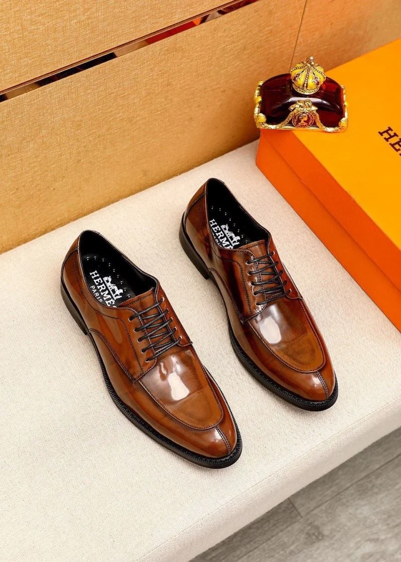 Hermes Business Shoes Sleek 27990