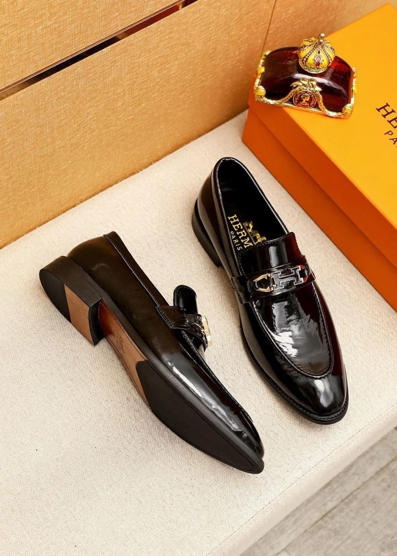 Hermes Business Shoes Sleek 27982