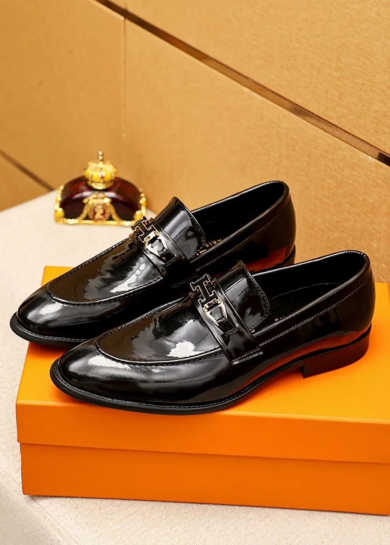 Hermes Business Shoes Sleek 27982