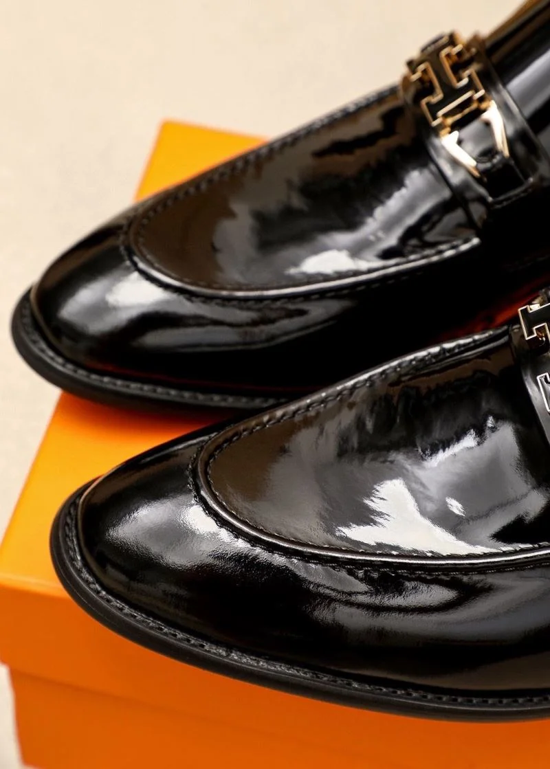 Hermes Business Shoes Sleek 27982