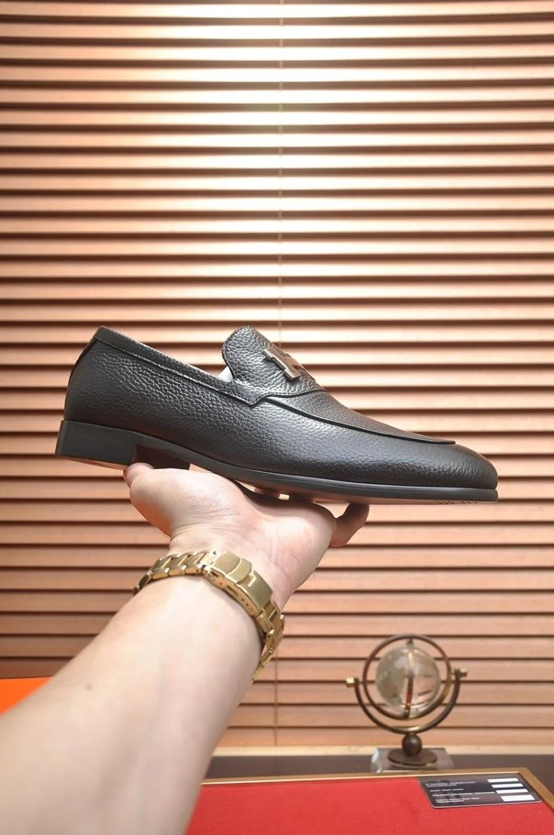 Bright Hermes Business Shoes 27953