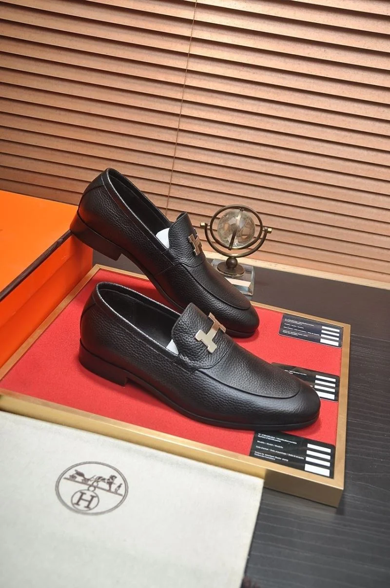 Bright Hermes Business Shoes 27953