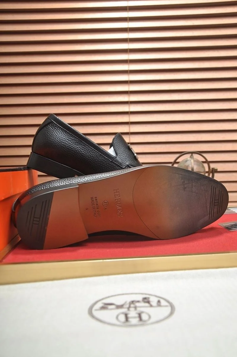 Bright Hermes Business Shoes 27953