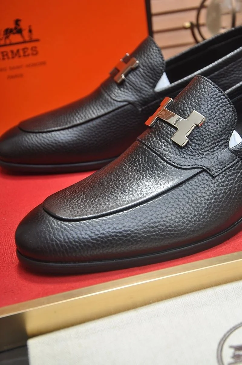 Bright Hermes Business Shoes 27953