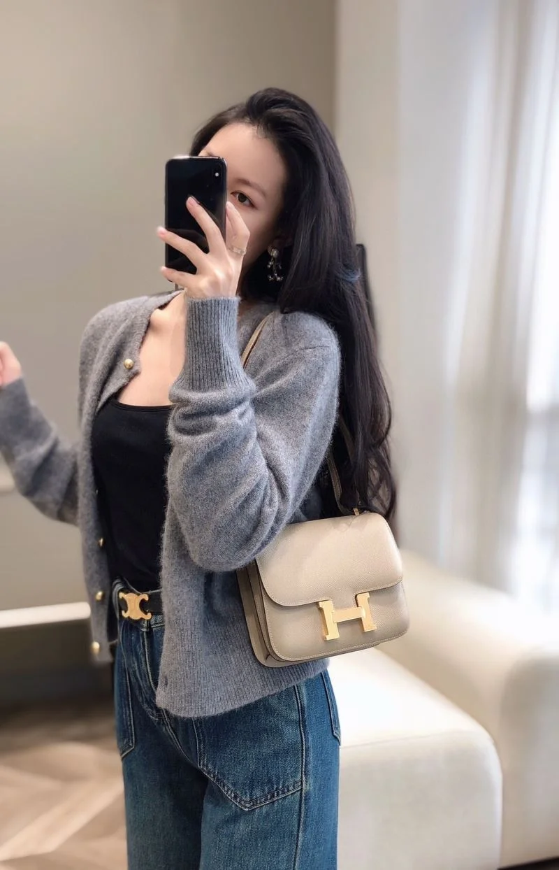 Hermes Constance Bags Elegant 48877