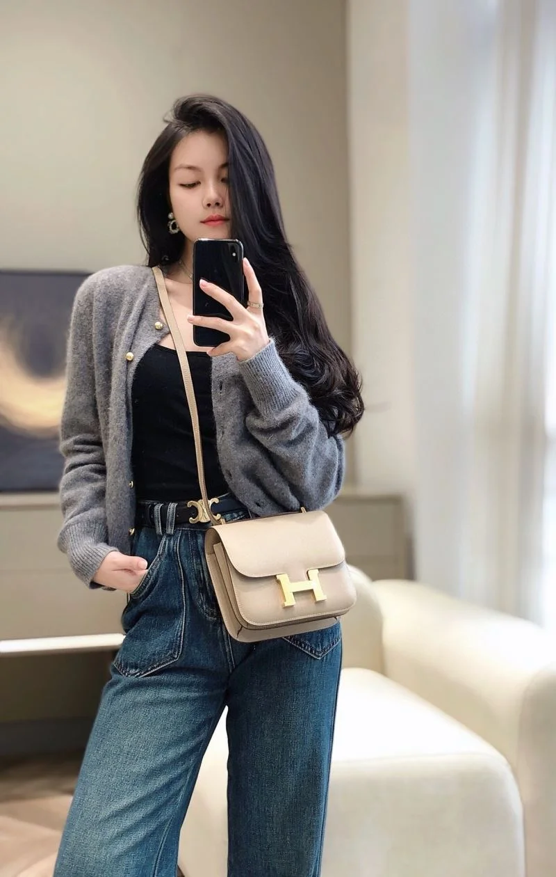 Hermes Constance Bags Elegant 48877