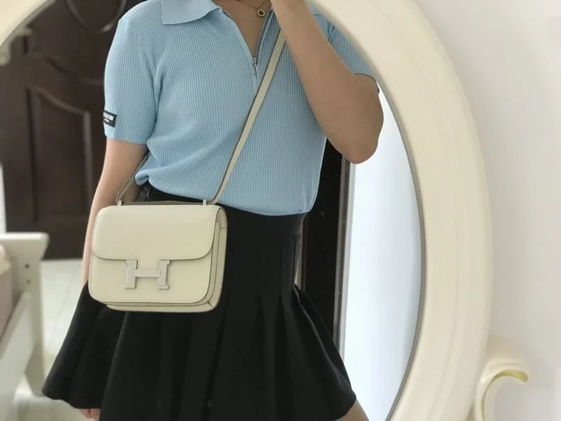 Hermes Constance Bags Breathable 48436