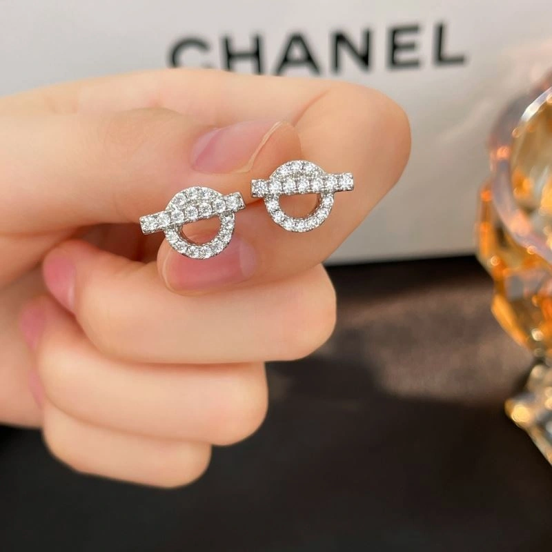 Hermes Earrings Lightweight 247443