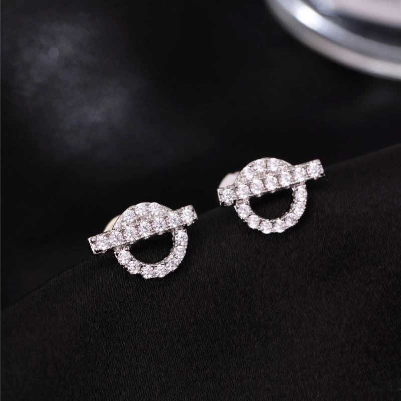 Hermes Earrings Lightweight 247443