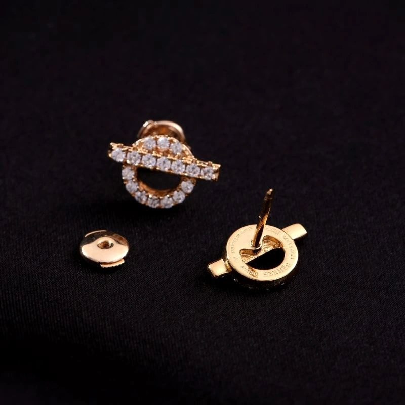 Hermes Earrings Lightweight 247443