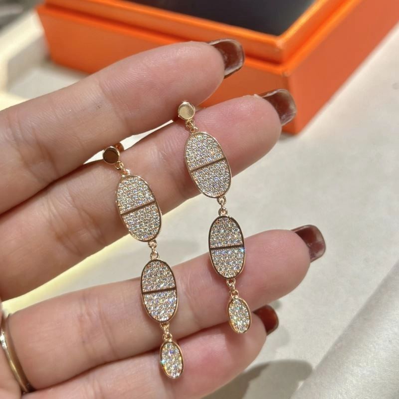 Hermes Earrings Snug 247578
