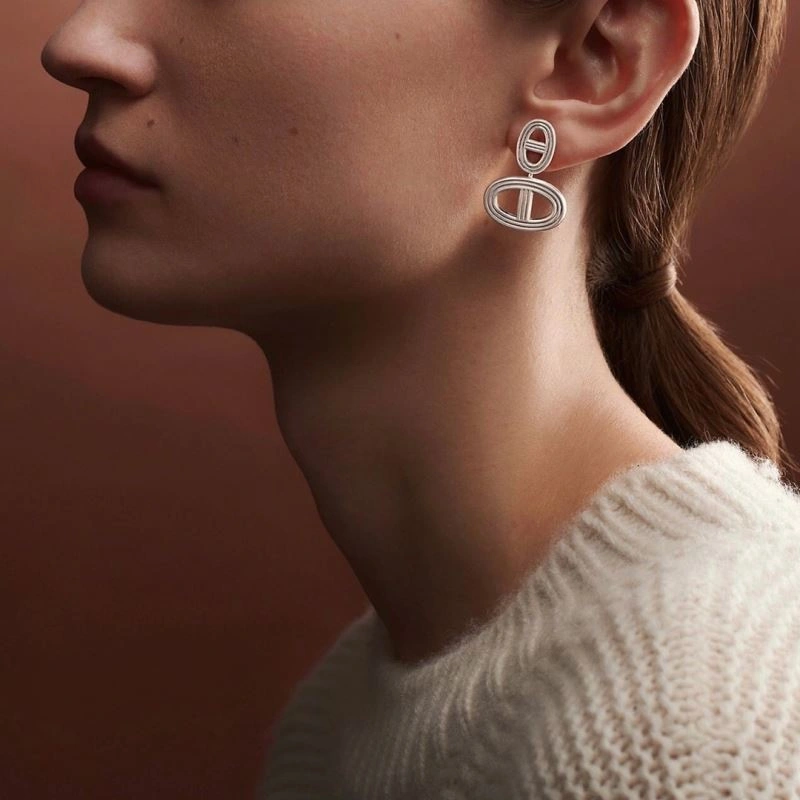 Hermes Earrings OdorResistant 247491
