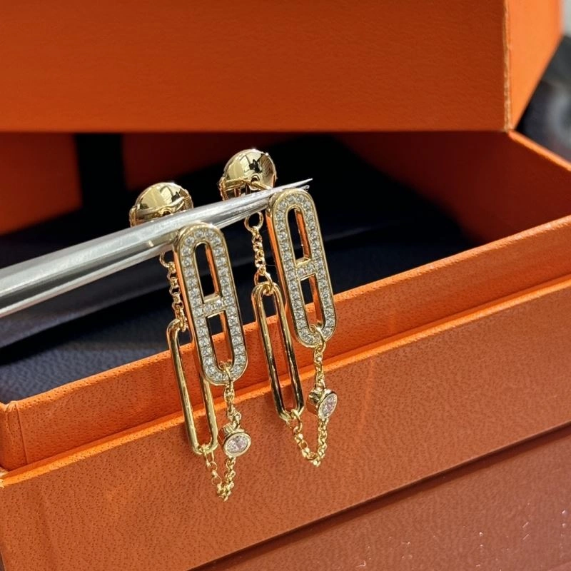 Hermes Earrings Bold 247466