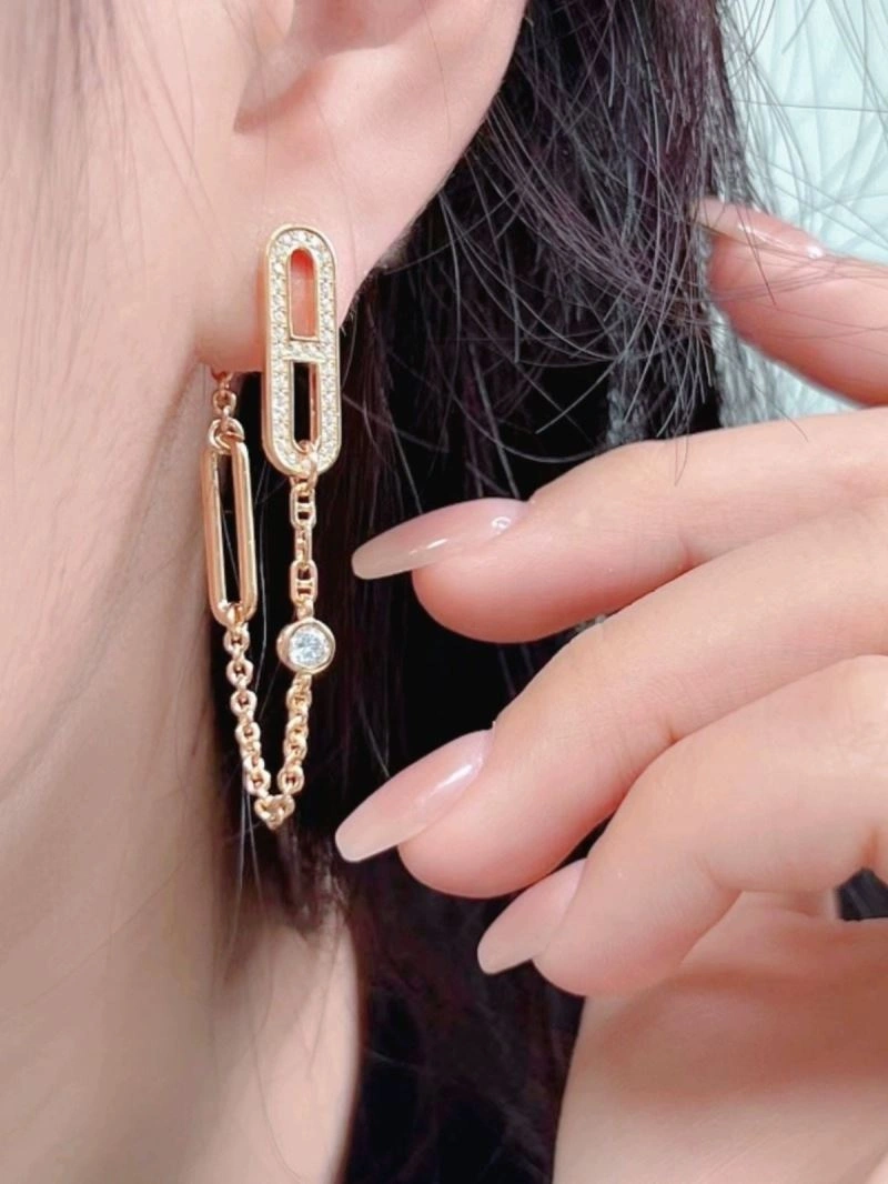 Hermes Earrings Bold 247466