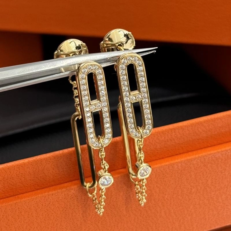 Hermes Earrings Bold 247466
