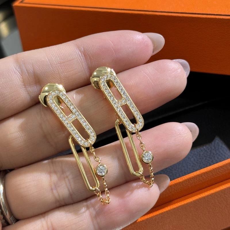 Hermes Earrings Bold 247466